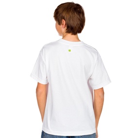 Flow Tee SS Youth bright white XL