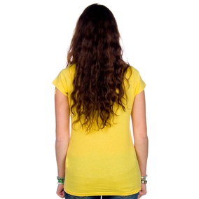 Strybal Scoop Tee SS Women snap yellow L