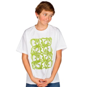 Flow Tee SS Youth bright white XL